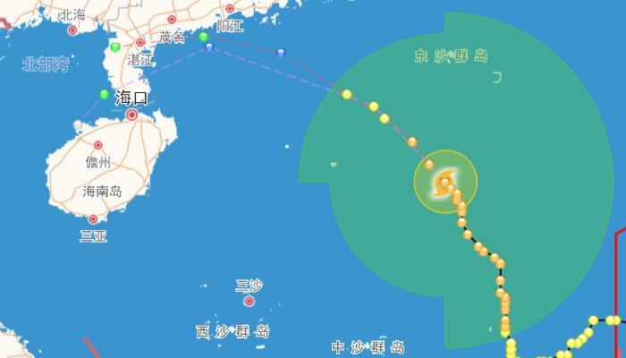 2022海南台风最新消息今天 台风尼格预计3日白天登陆海南岛东北部一带