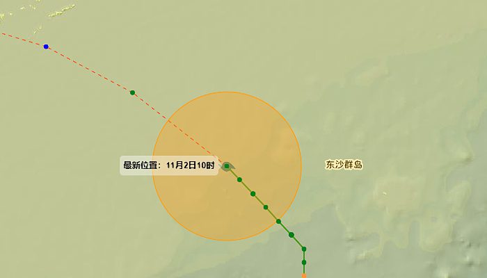 今年第22号台风尼格最新消息2022 台风“尼格”逐渐靠近华南沿海