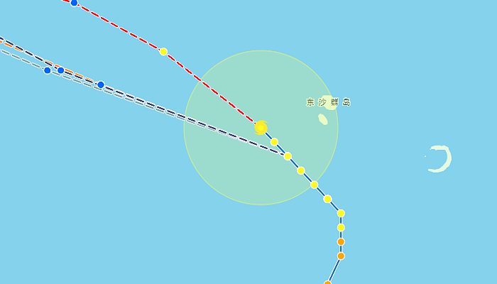 海南台风网第22号台风尼格最新消息 受台风影响明后海南雨势强劲