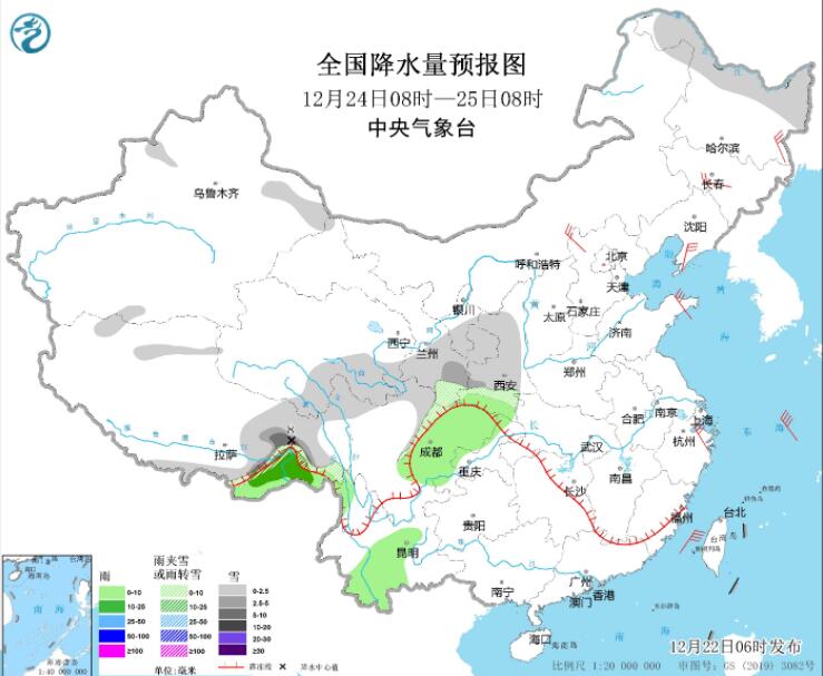 冷空气影响东北山东仍降雪明显 部分海域大风可达11级