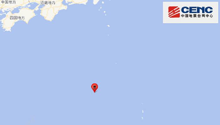12月24日地震最新消息：日本小笠原群岛地区发生5.4级地震
