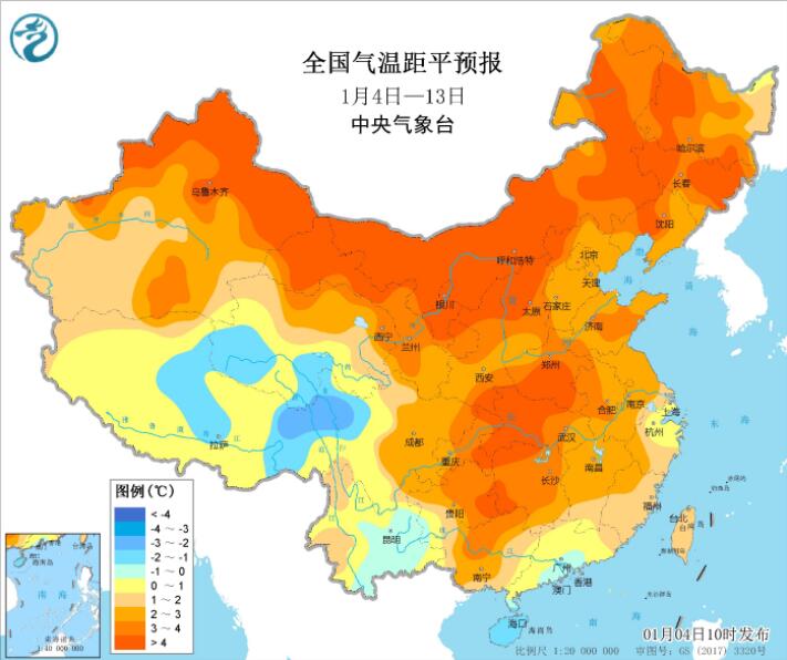 这个1月上旬暖得罕见 大暖之后会有大冷？