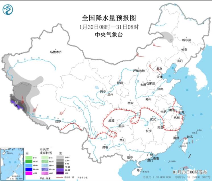 内蒙古东北仍多降雪 冷空气开始入侵华南 