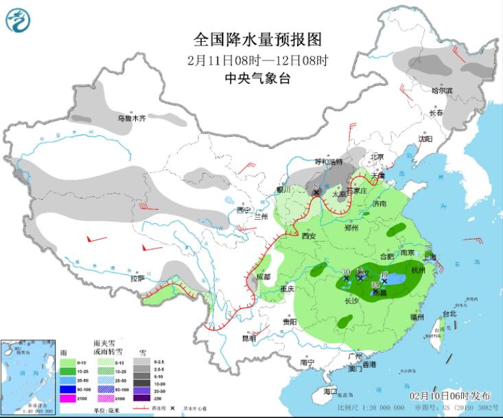 新疆东北等部分地区仍降雪 南方多地持续阴雨天