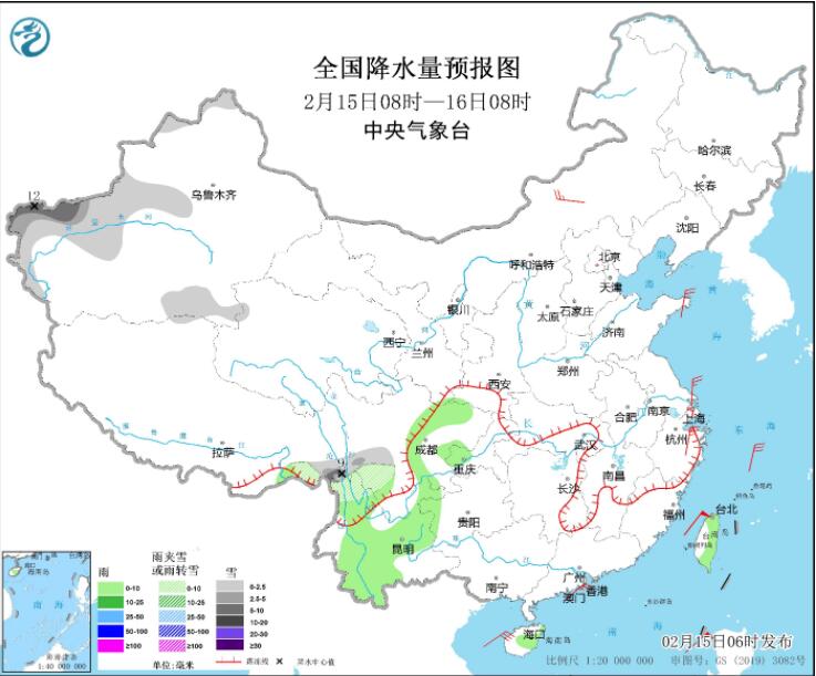 新疆部分地区较强降雪 新一轮冷空气正在酝酿中