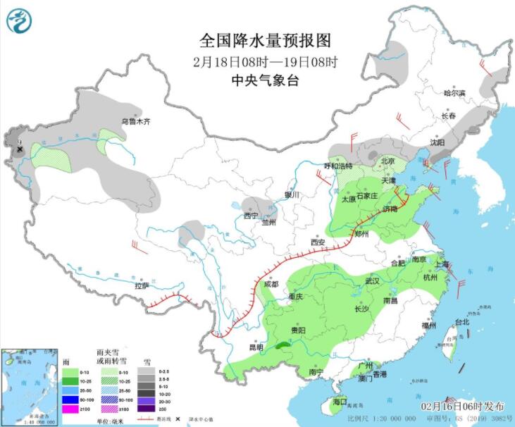 今明新疆西部仍有较强降雪 18日起冷空气再袭中东部
