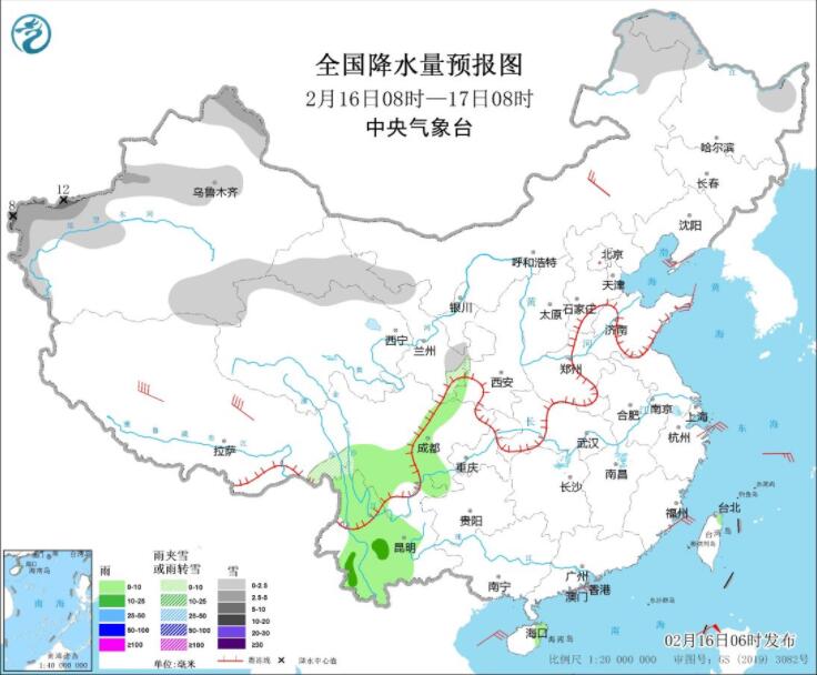 今明新疆西部仍有较强降雪 18日起冷空气再袭中东部