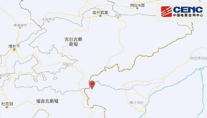 2月28日新疆地震最新消息：克孜勒苏州乌恰县发生3.8级地震