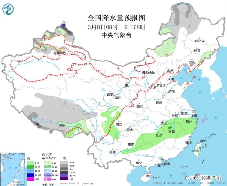 大部晴好气温继续上升 今夜一股强冷空气来袭