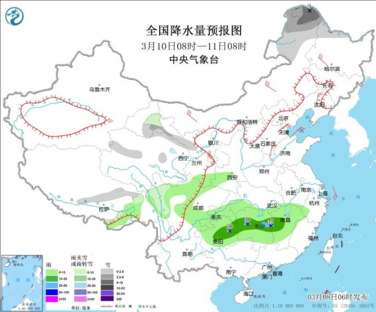 大部晴好气温继续上升 今夜一股强冷空气来袭