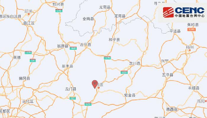 广东河源4.5级地震广州震感明显 为什么河源地震频发