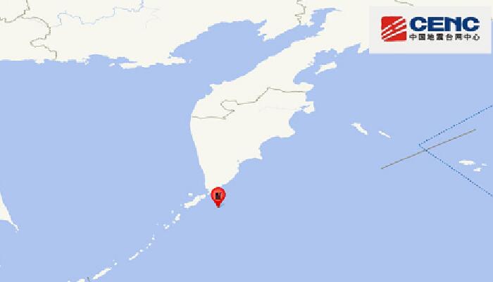 3月8日地震最新消息:千岛群岛发生5.7级地震