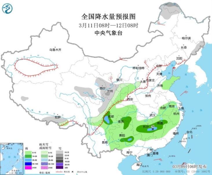 冷空气吹袭西北等或现沙尘暴 中东大部即将降温