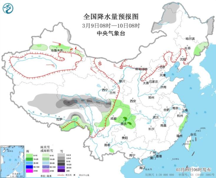 冷空气吹袭西北等或现沙尘暴 中东大部即将降温