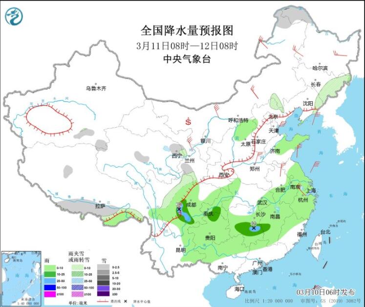 寒潮来袭我国大部降温可超16℃ 沙尘暴预警继续发布