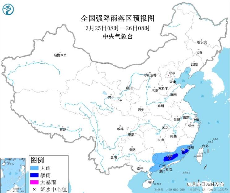 广东福建等仍较强降雨伴强对流 北方又一轮沙尘即将来袭