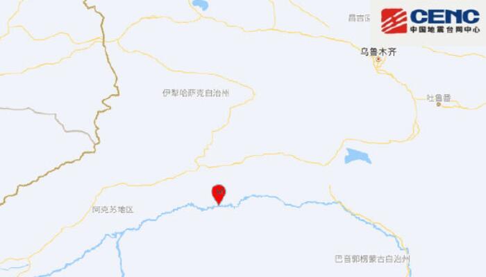 新疆地震最新消息今天：阿克苏地区沙雅县发生3.1级地震