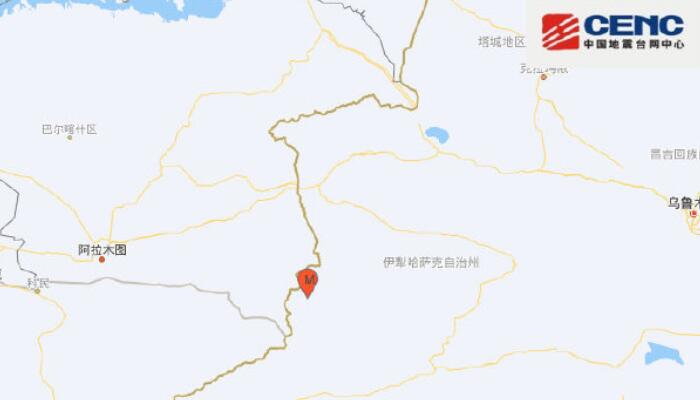 新疆伊犁州昭苏县发生4.5级地震 伊宁市等有明显震感