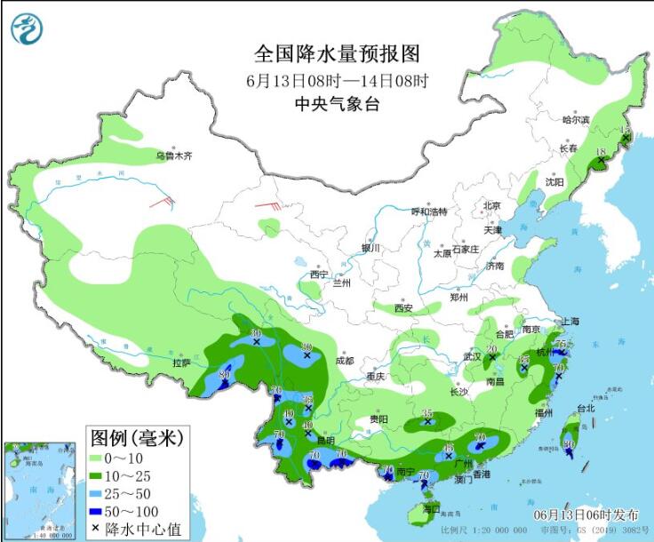 北方高温来袭新疆仍超40℃ 广东广西云南等继续防强降雨
