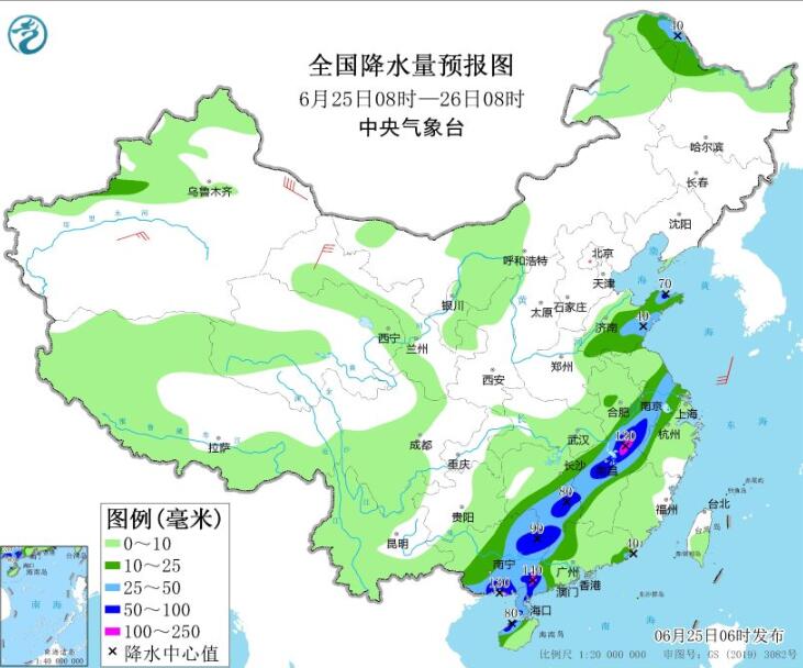 京津冀东北等依然是高温天 广东广西等仍有强降雨