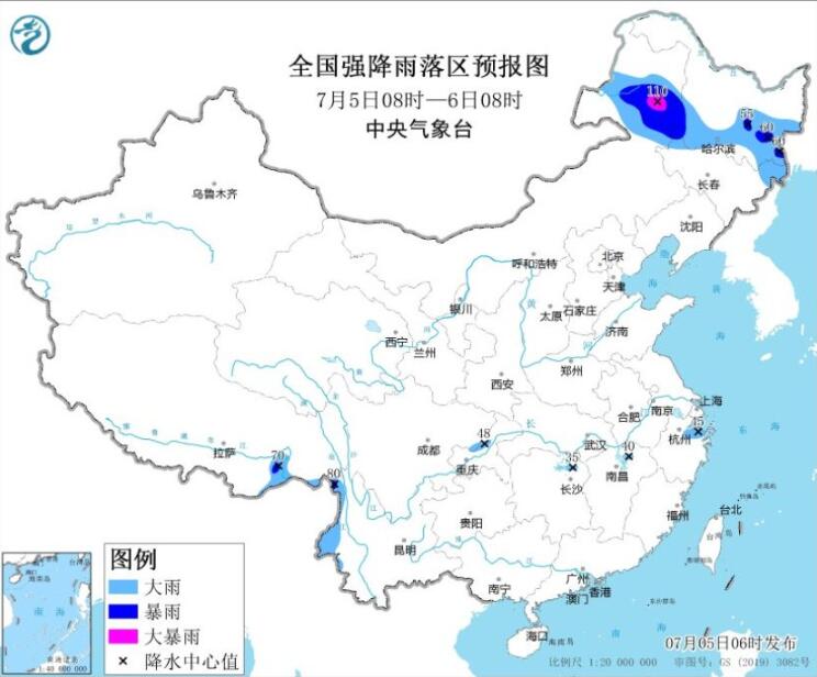 今起京津冀黄淮等高温再度发展 黑龙江重庆浙江等有明显降雨