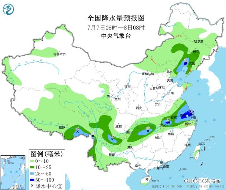 今起京津冀黄淮等高温再度发展 黑龙江重庆浙江等有明显降雨