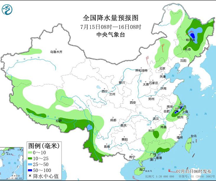 2023台风路径实时发布系统 南海热带低压将在海南岛东部到广东西部一带沿海登陆