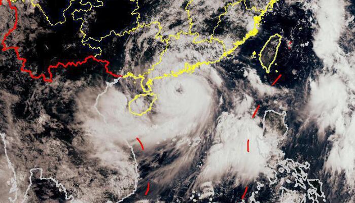 2023年第4号台风实时路径图发布消息 台风“泰利”将于今天夜间登陆我国