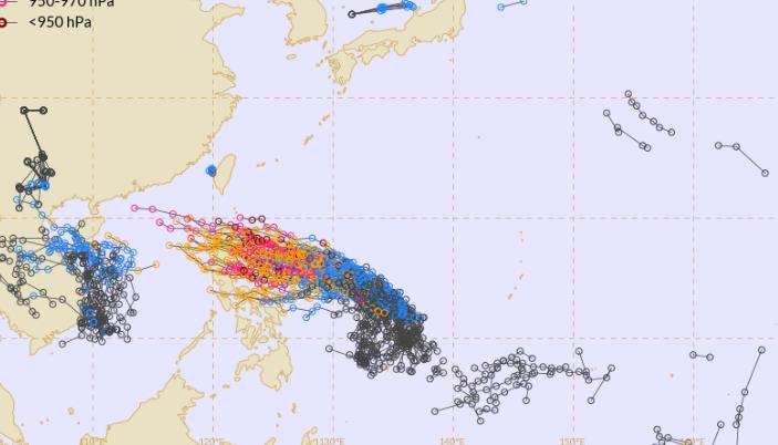 今年广东五号台风路径预测最新消息 下周可能又有新台风