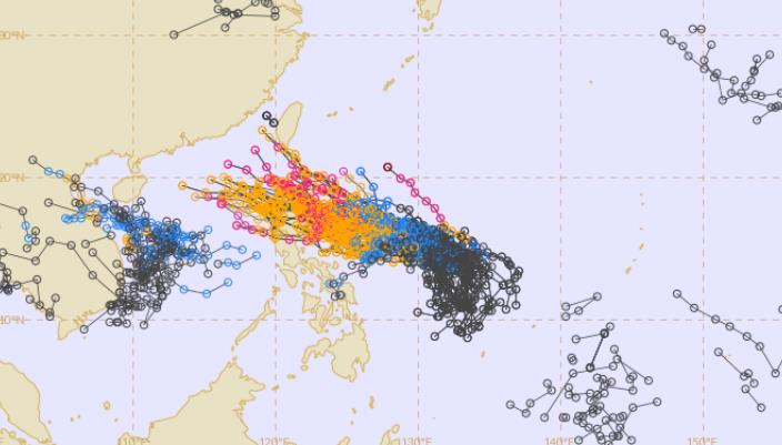 第5号台风“杜苏芮”最新路径图发布 强度或远超4号“泰利”