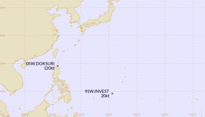 6号台风卡努即将形成 一周两个台风影响我国？