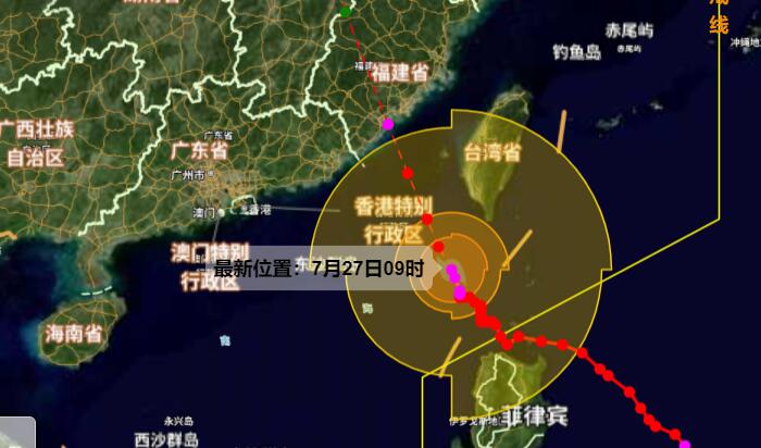 5号台风杜苏芮预计什么时候登陆 台风每小时超10公里冲向福建广东