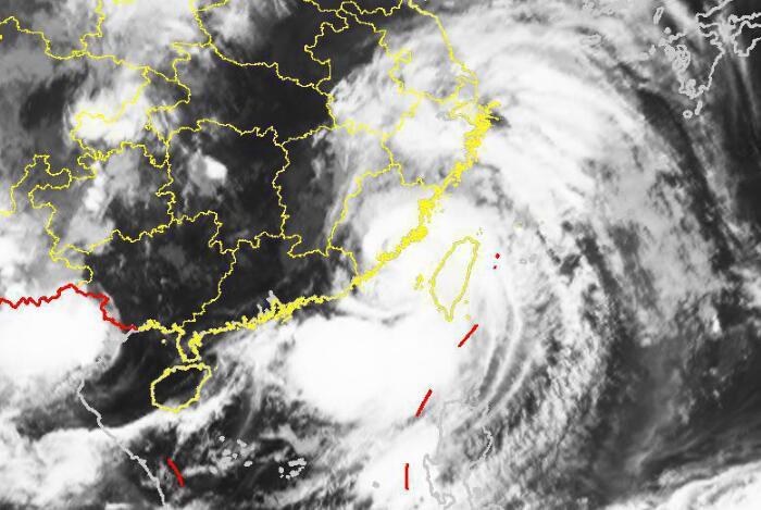 74年来超强台风12次登陆中国 74年来台风在广东登陆202次