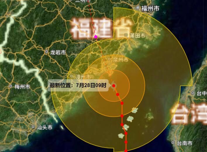 台风杜苏芮路径预测实时 台风杜苏芮路径拐了4个直角