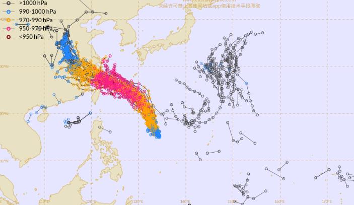 6号台风路径温州网实时发布系统 8月2日前后卡努可能登陆浙江
