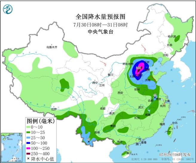 “杜苏芮”一路北上 京津冀等地有强降雨
