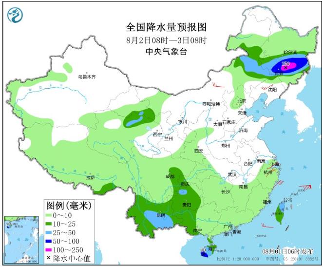 京津冀极端强降雨今日减弱 东北地区迎较强降雨