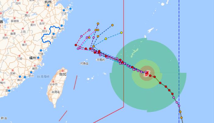 杭州台风卡努最新消息2023路径 6号超强台风“卡努”影响杭州