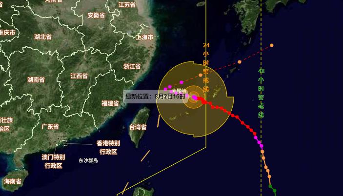 台风路径实时发布系统2023 为什么台风“卡努”路径预报突然就转向了