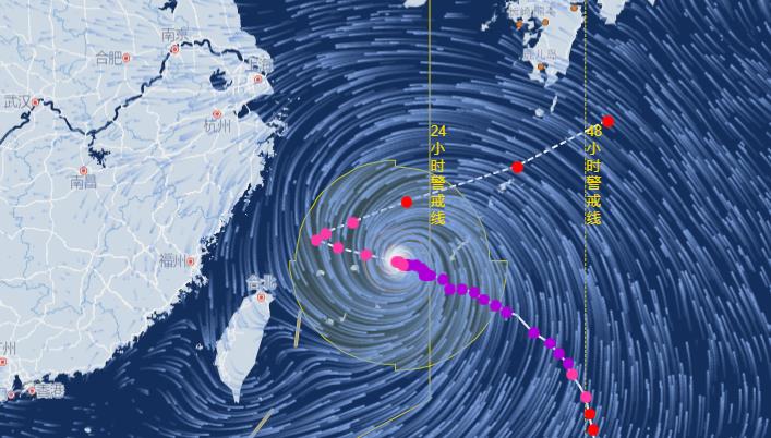 2023年6号台风8月2日实时路径图 台风卡努路径现100度漂移拐弯