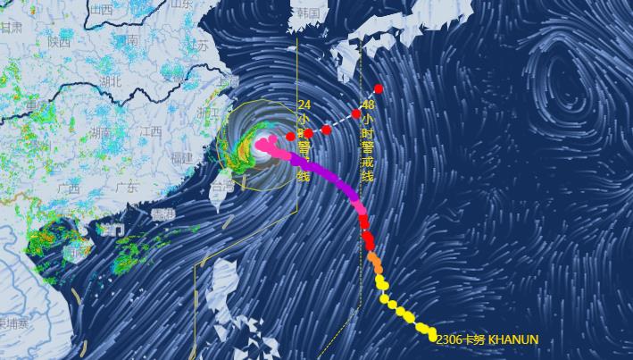 2023中国台风网实时路径图 导致“卡努”变幻莫测的原因是什么
