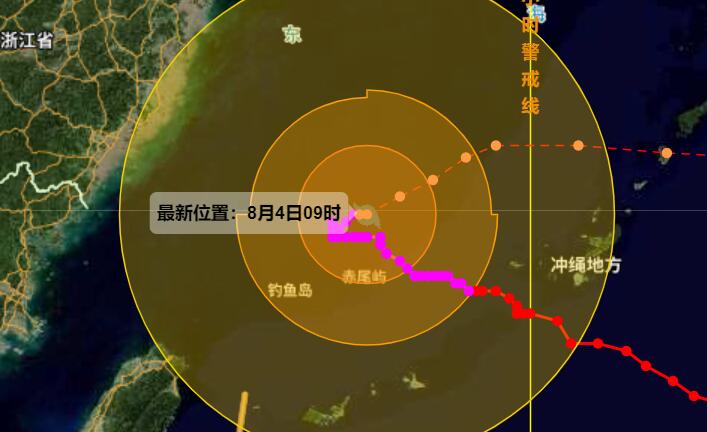 福建台风网第6号台风最新消息 台风“卡努”给福州送来高温