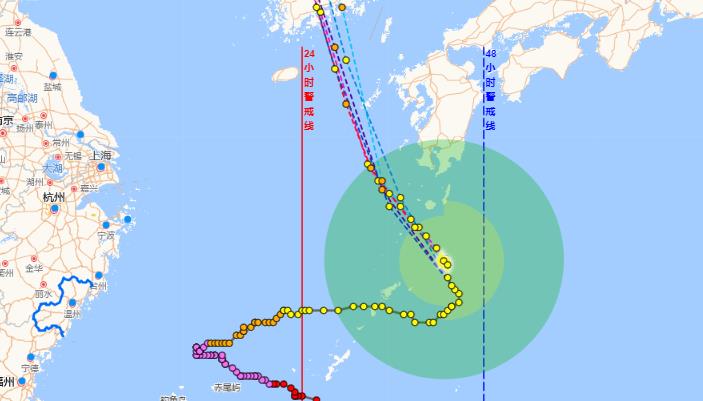 6号台风卡努温州台风网路径最新消息 东部海域需警惕“卡努”影响