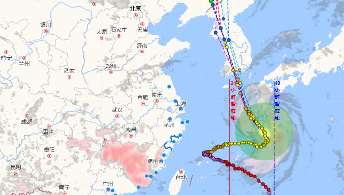 山东台风网6号台风实时路径图发布 台风“卡努”将影响山东