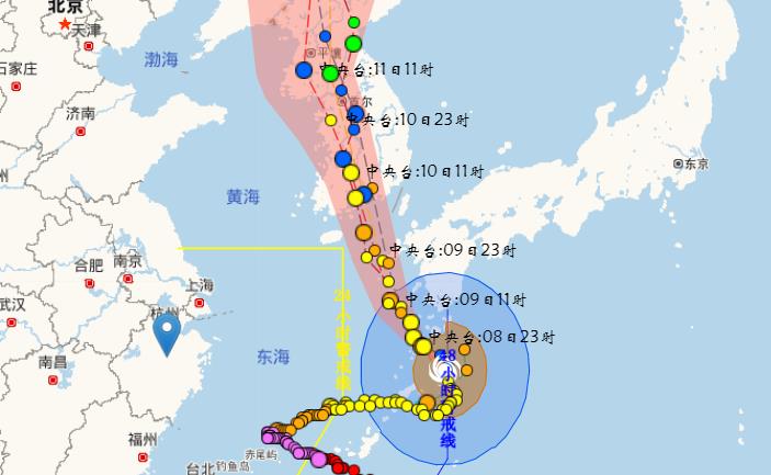 六号台风最新消息台风路径 我国东部和北部海域将受台风“卡努”影响