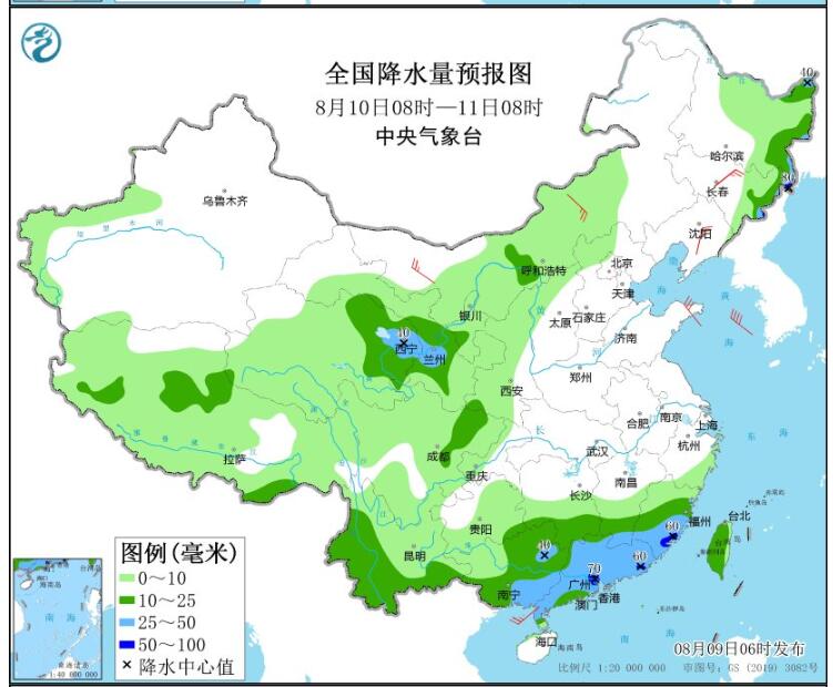 今年第6号台风卡努最新消息 台风卡努影响东北有暴雨