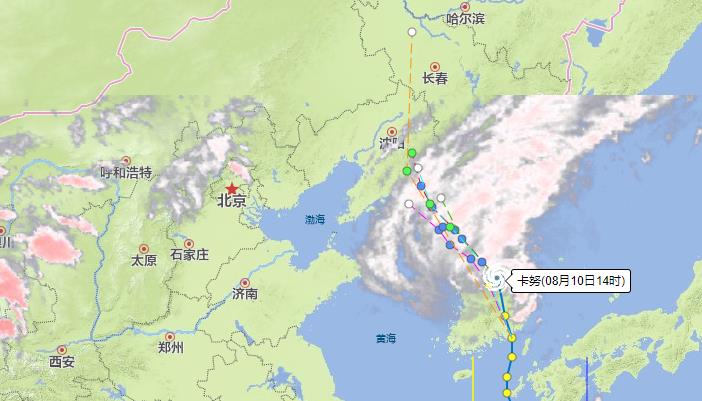 山东台风网6号台风卡努最新消息 山东省继续发布台风蓝色预警