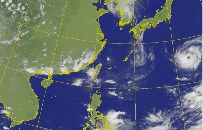2023年台风兰恩8月10日高清云图汇总 7号台风卫星云图今日更新