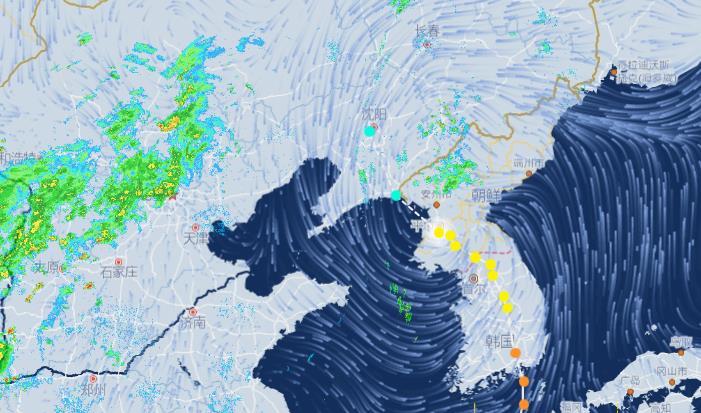 辽宁台风实时路径图2023 卡努或成2000年以来第二个登陆辽宁的台风