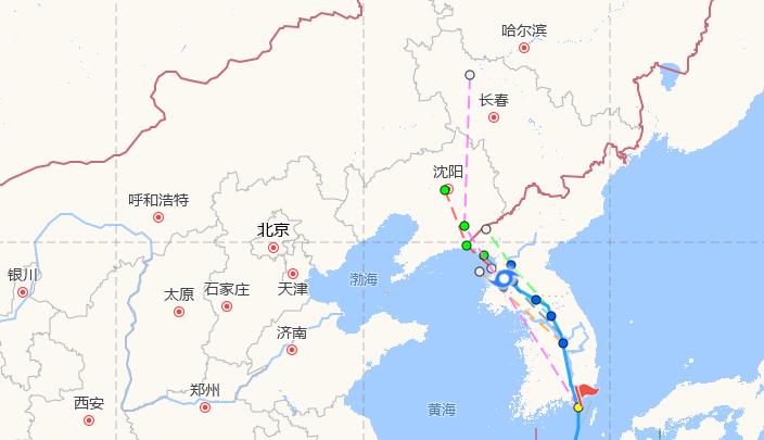 2023辽宁台风最新消息实时路径 “卡努”影响辽宁这些地方有大暴雨
